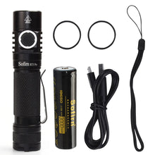 Load image into Gallery viewer, Pro Series Rechargeable LED Flashlight 2000 Lumens